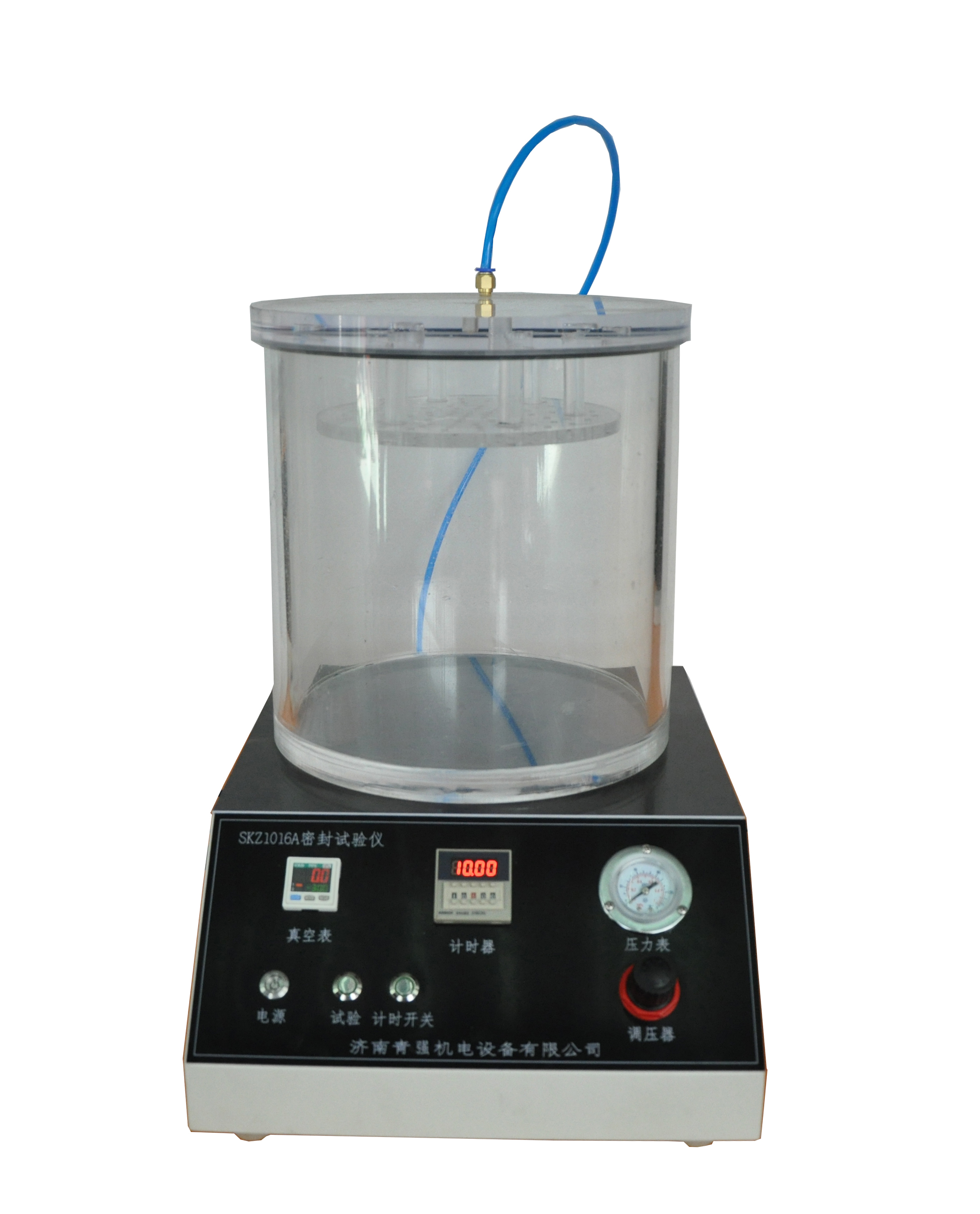 密封测试仪是一种以利用压缩空气通过真空原件组产生负压来检测和检验塑料软包装材料的热封性能及加工工艺，真空度0-90Kpa.